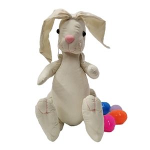 Vintage Jointed Country Bunny